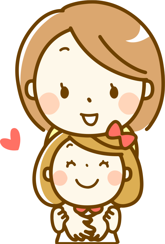 Onlinelabels Clip Art Mother And Daughter 1 
